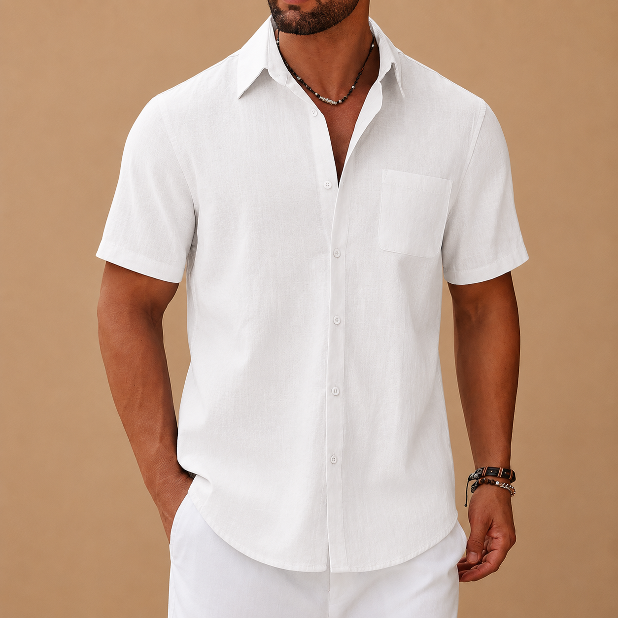 Ellis Cotton Linen Shirt