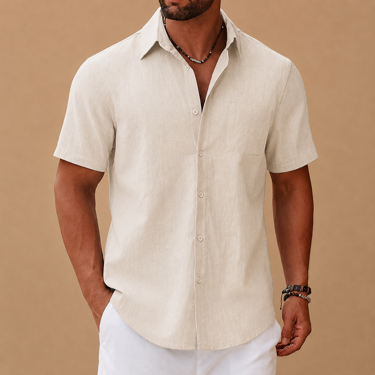 Ellis Cotton Linen Shirt