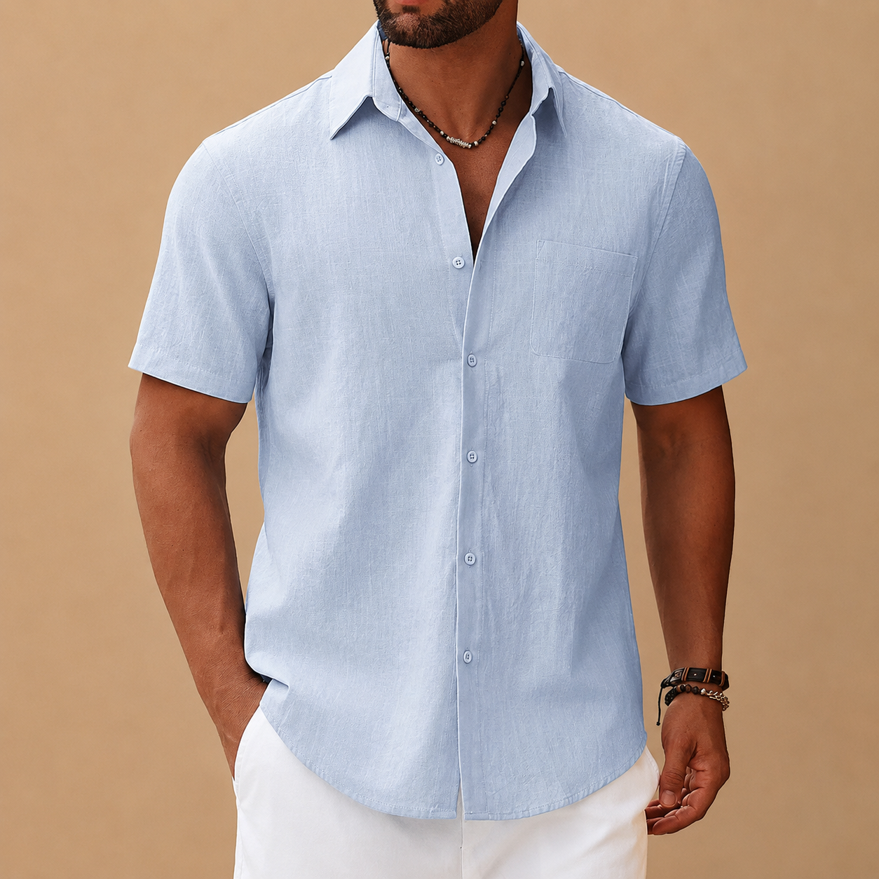 Ellis Cotton Linen Shirt