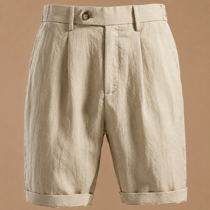Callan Cotton Linen Shorts