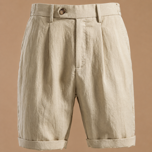 Callan Cotton Linen Shorts