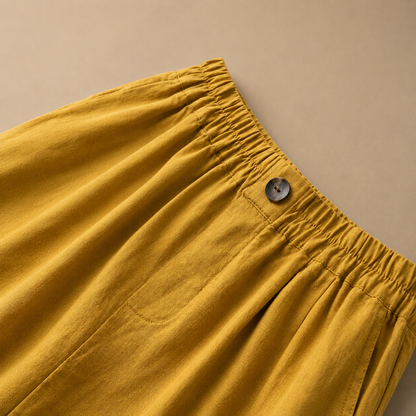 Maren Cotton Linen Shorts