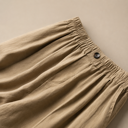 Maren Cotton Linen Shorts