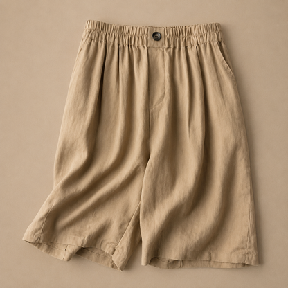 Maren Cotton Linen Shorts