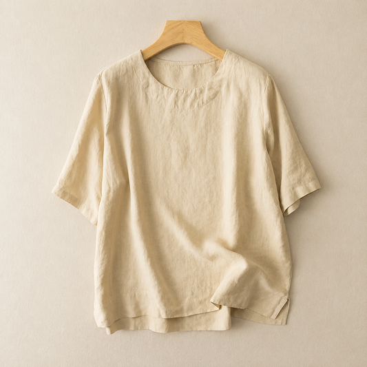 Clara Linen Blouse