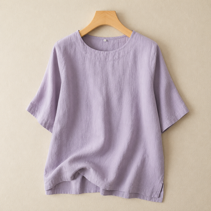 Clara Linen Blouse