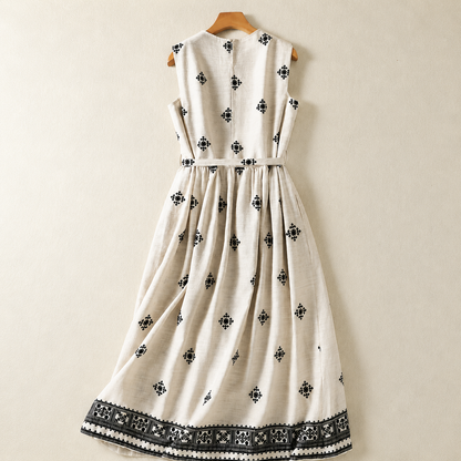 Madeline Cotton Linen Dress