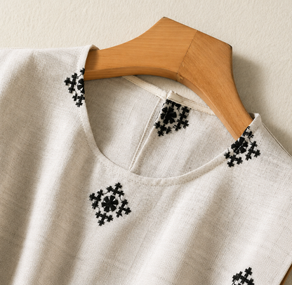 Madeline Cotton Linen Dress