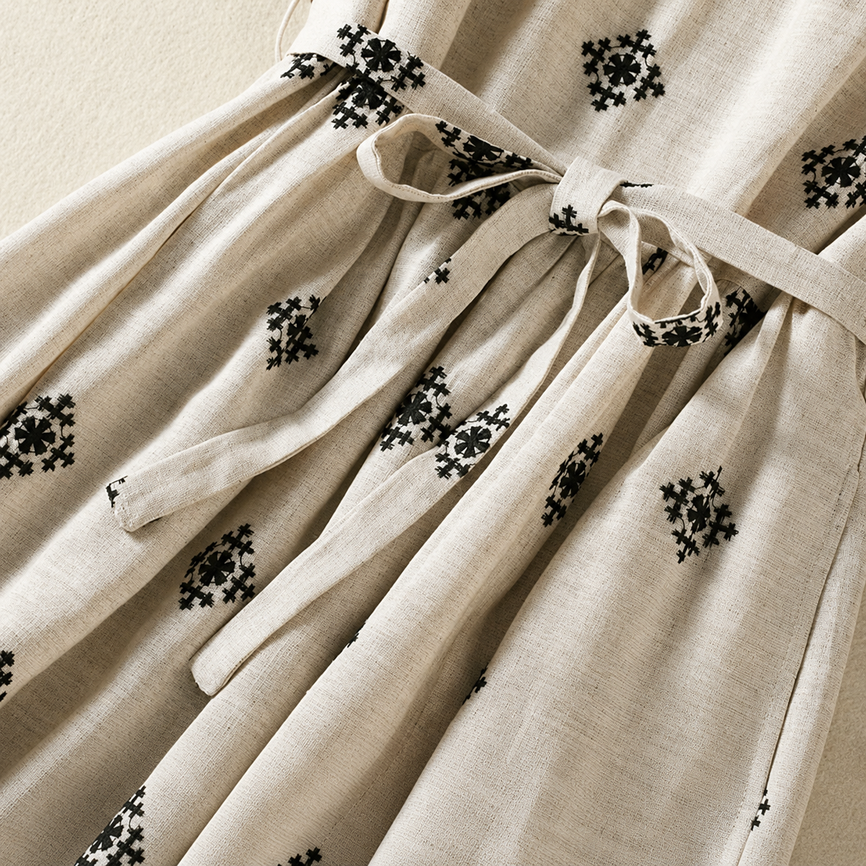 Madeline Cotton Linen Dress