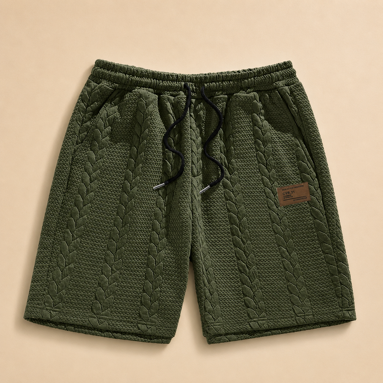 Hudson Cable Knit Shorts