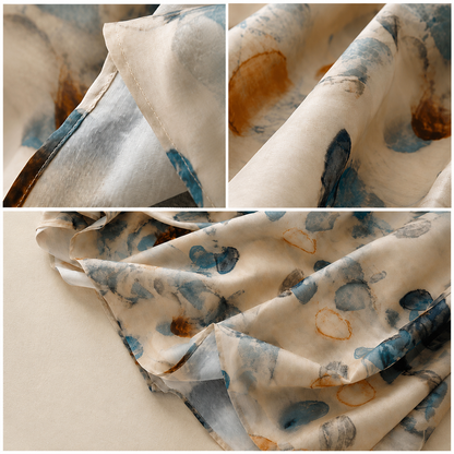 Odette Cotton Linen Midi Skirt