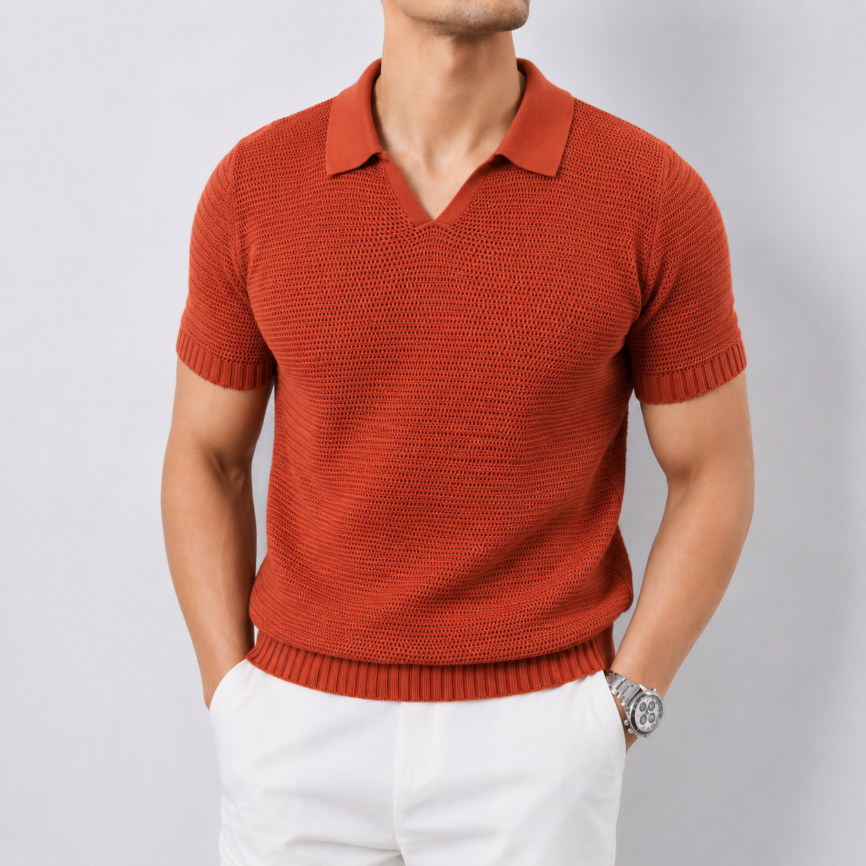 Giovanni Knit Polo Shirt