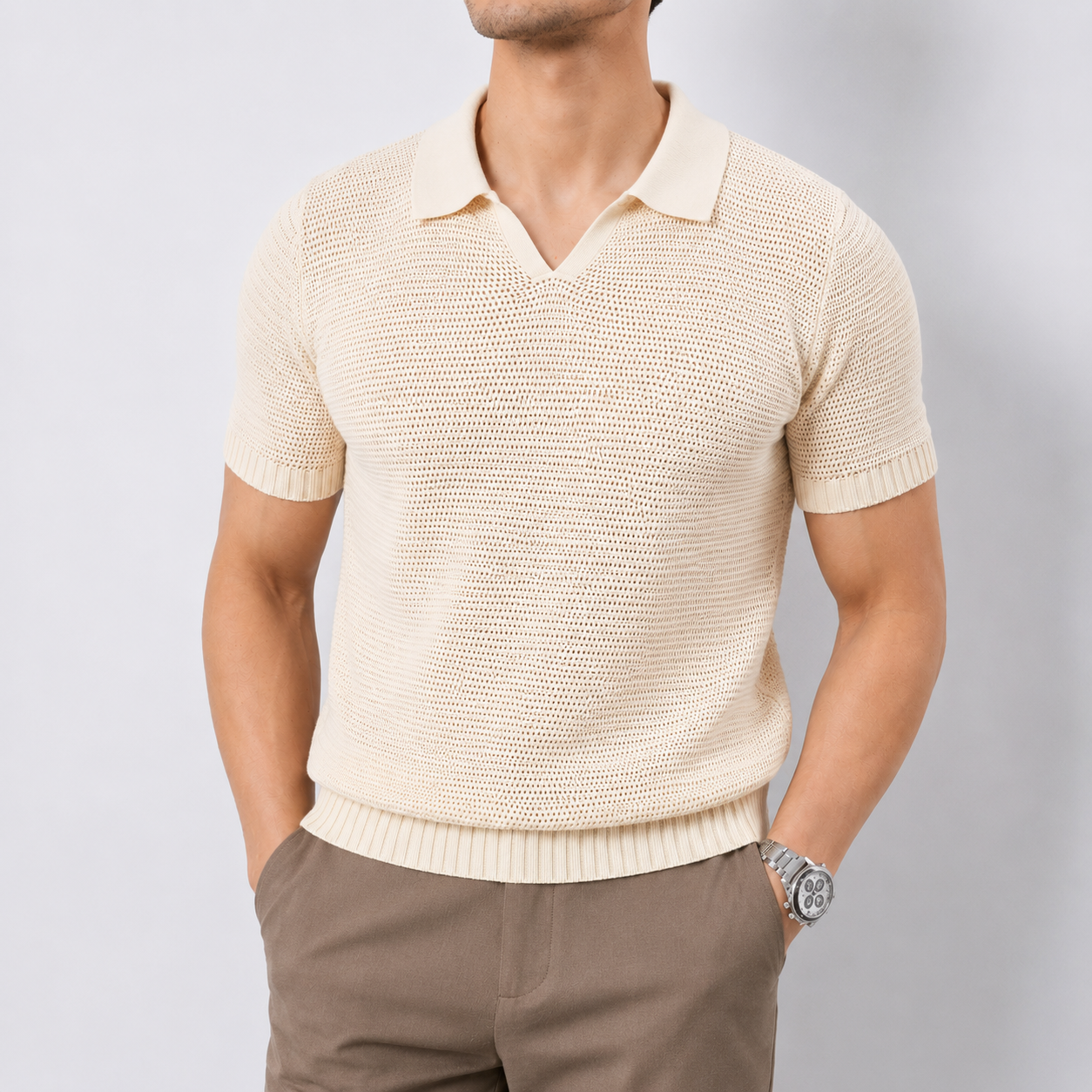 Giovanni Knit Polo Shirt
