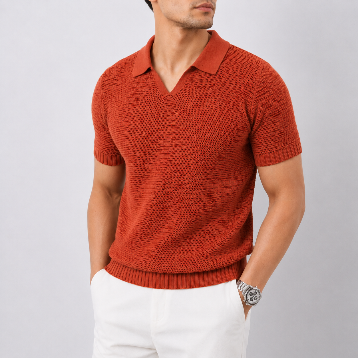 Giovanni Knit Polo Shirt