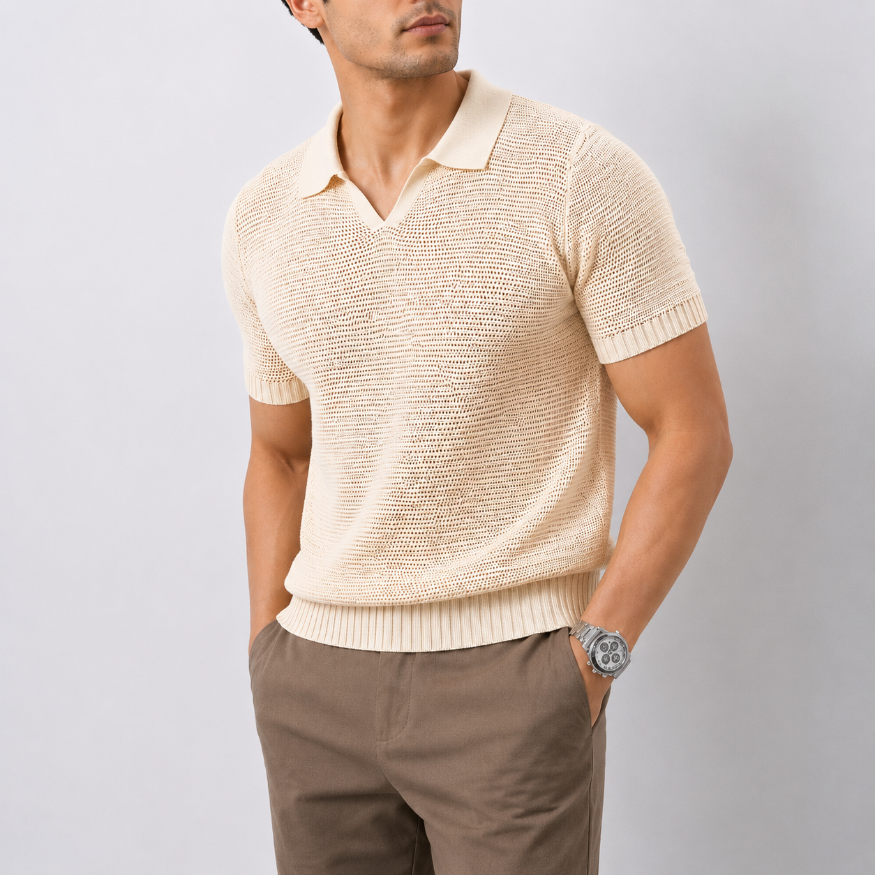Giovanni Knit Polo Shirt