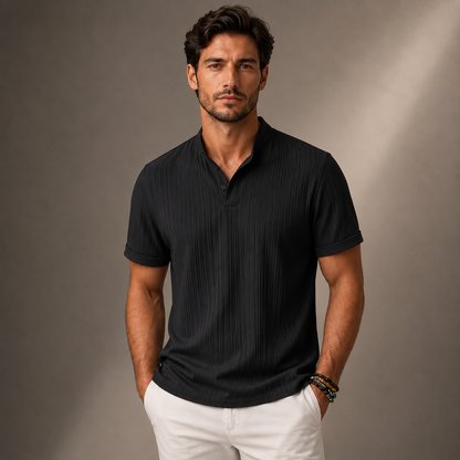 Luca Quick-Dry Henley Shirt