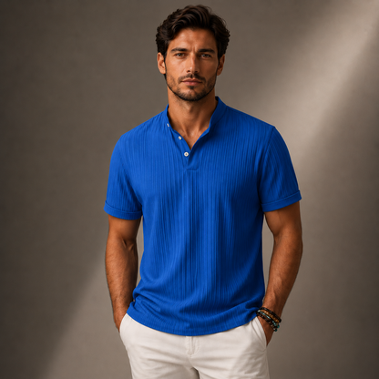 Luca Quick-Dry Henley Shirt