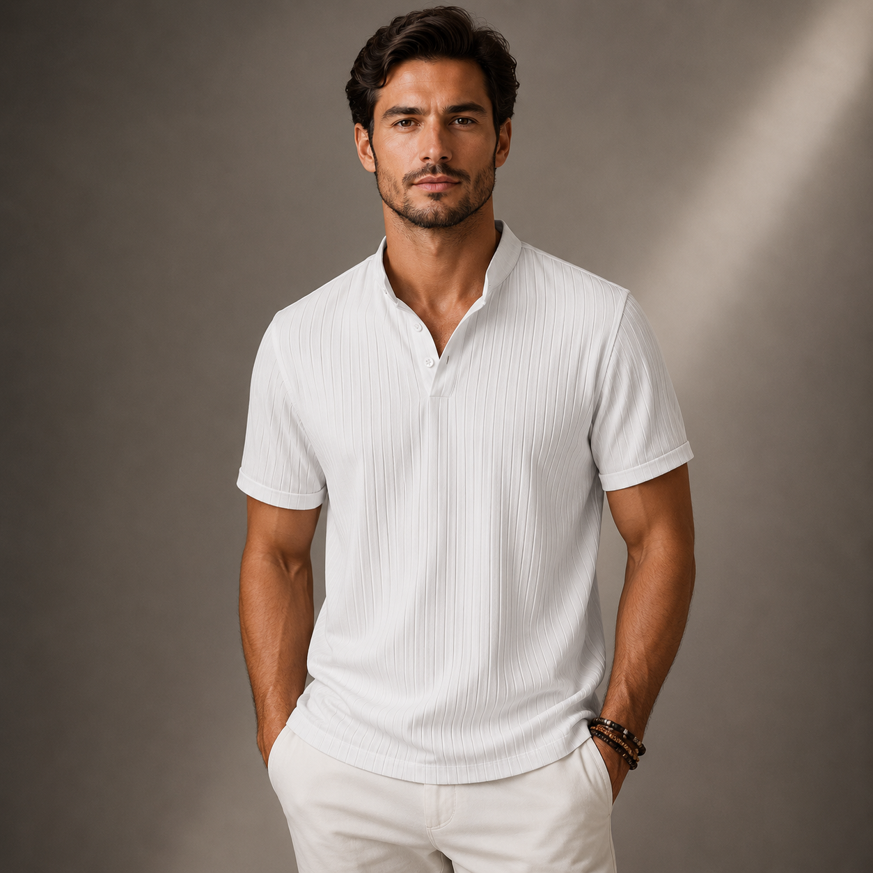 Luca Quick-Dry Henley Shirt