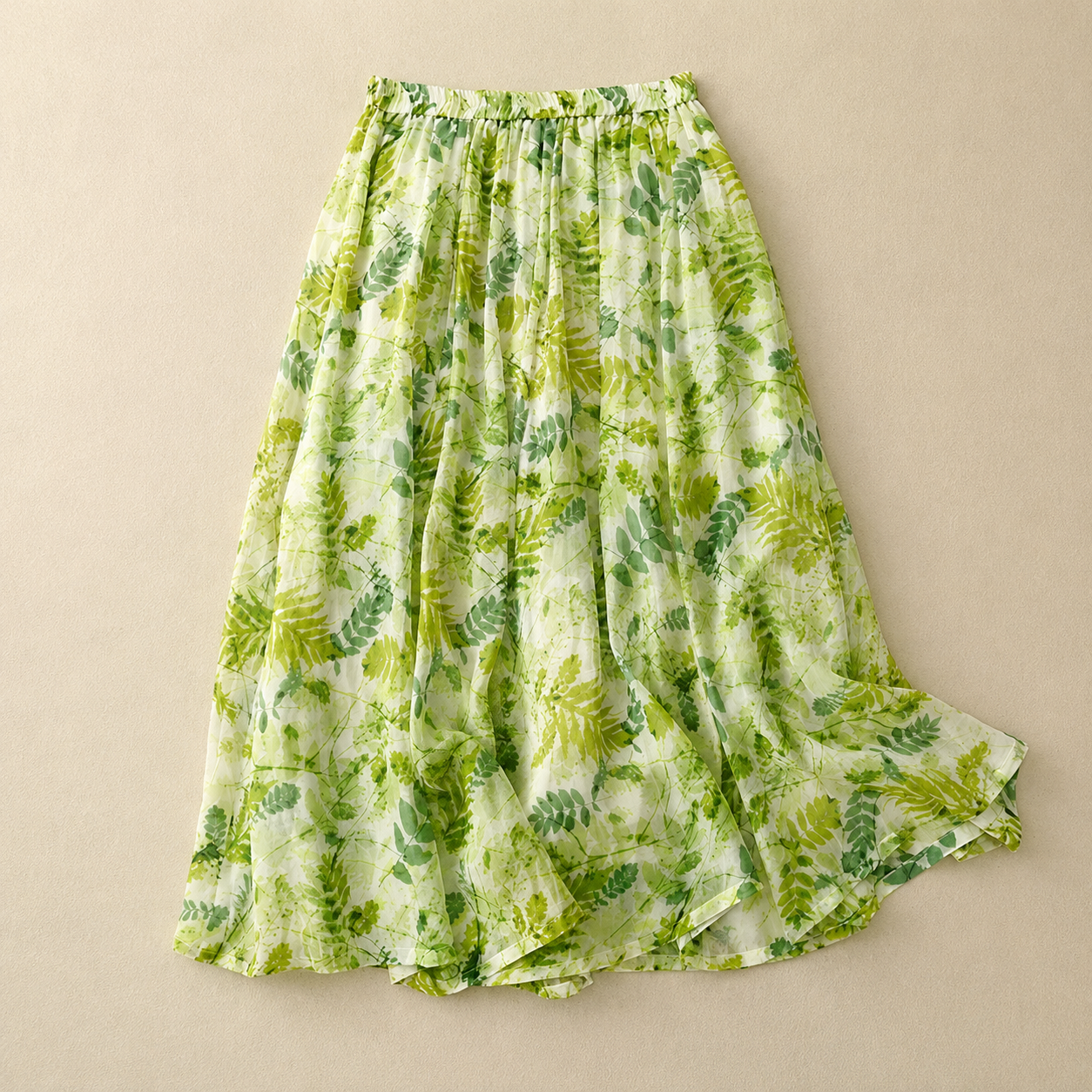 Willow Botanical Midi Skirt