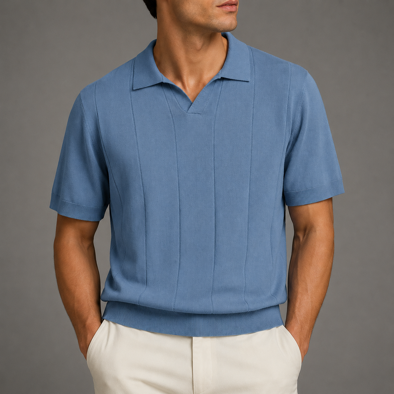 Santoro Knit Polo Shirt