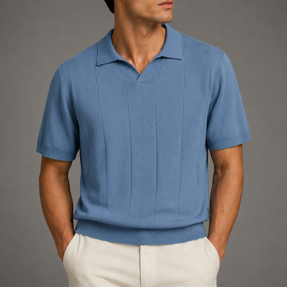 Santoro Knit Polo Shirt