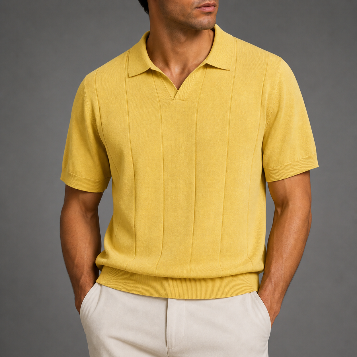 Santoro Knit Polo Shirt