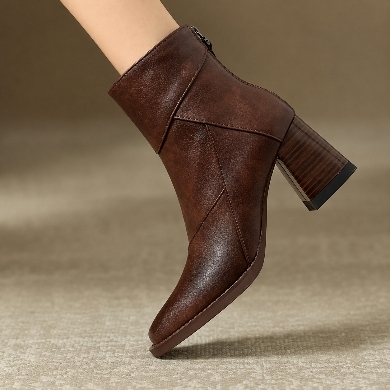 Adeline Leather Boots