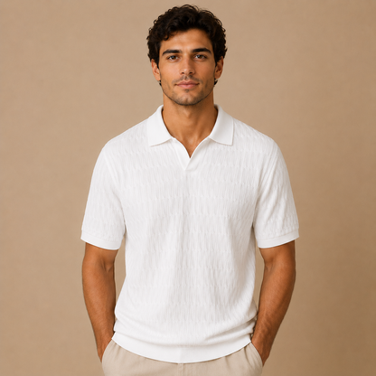 Aurelio Slim Fit Knit Polo