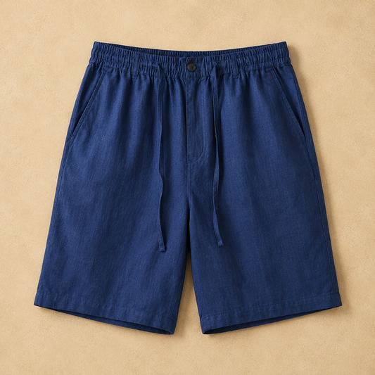 Elio Cotten Linen Shorts