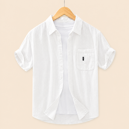 Elio Cotton Linen Shirt