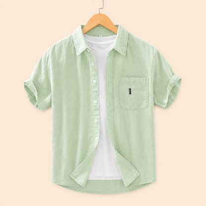 Elio Cotton Linen Shirt
