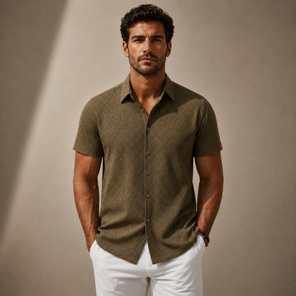 Capri Diamond Knit Shirt