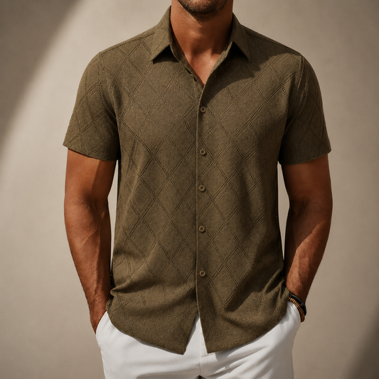 Capri Diamond Knit Shirt