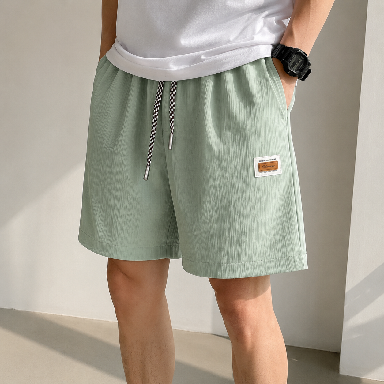 Weston Relaxed Silk Shorts