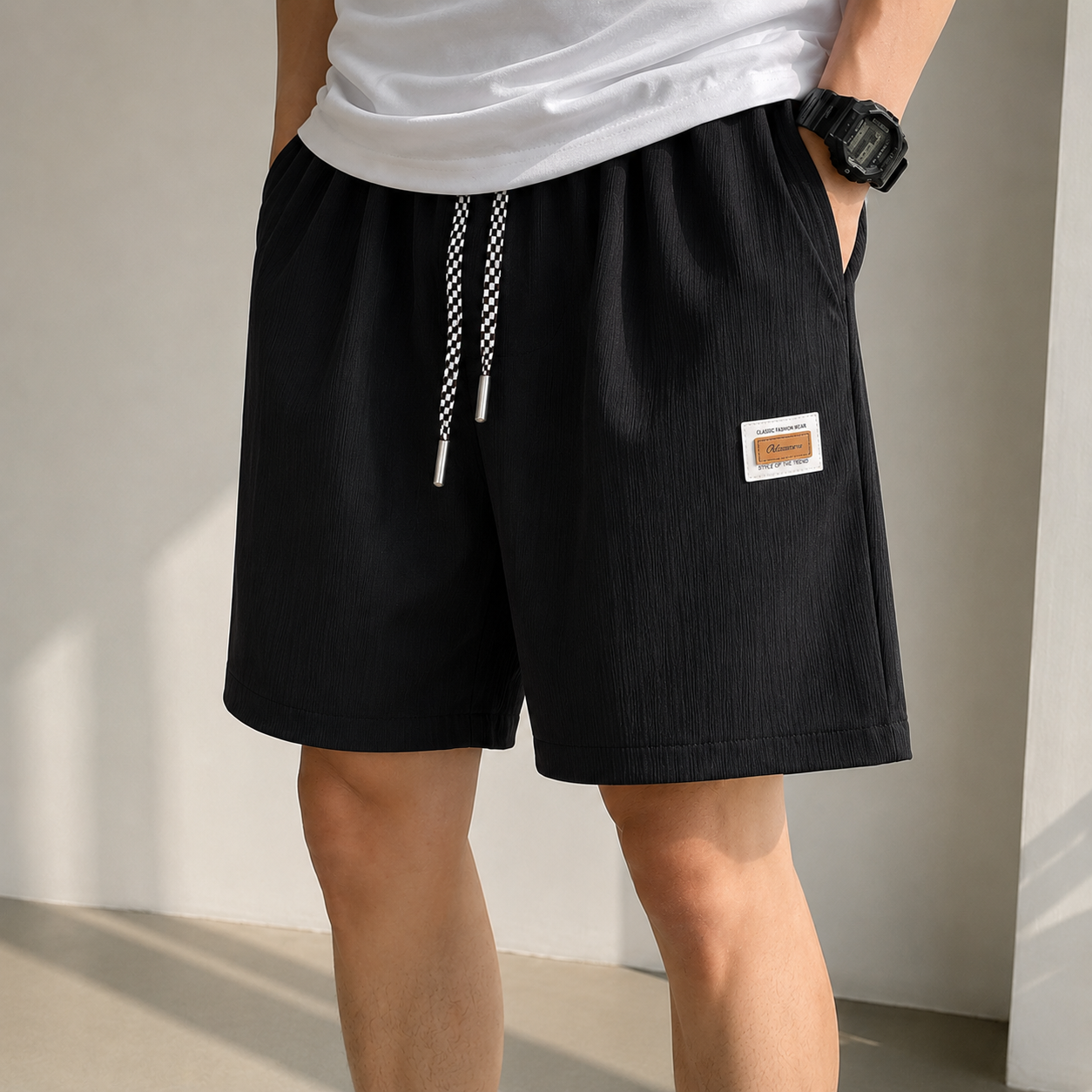 Weston Relaxed Silk Shorts
