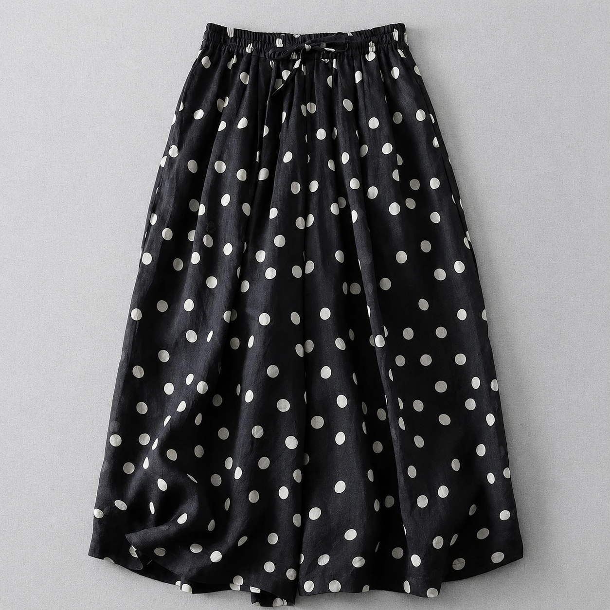 Brielle Cotton Linen Polka Pants