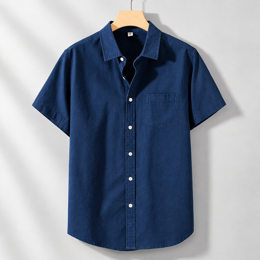 Harrison Cotton Linen Button Shirt