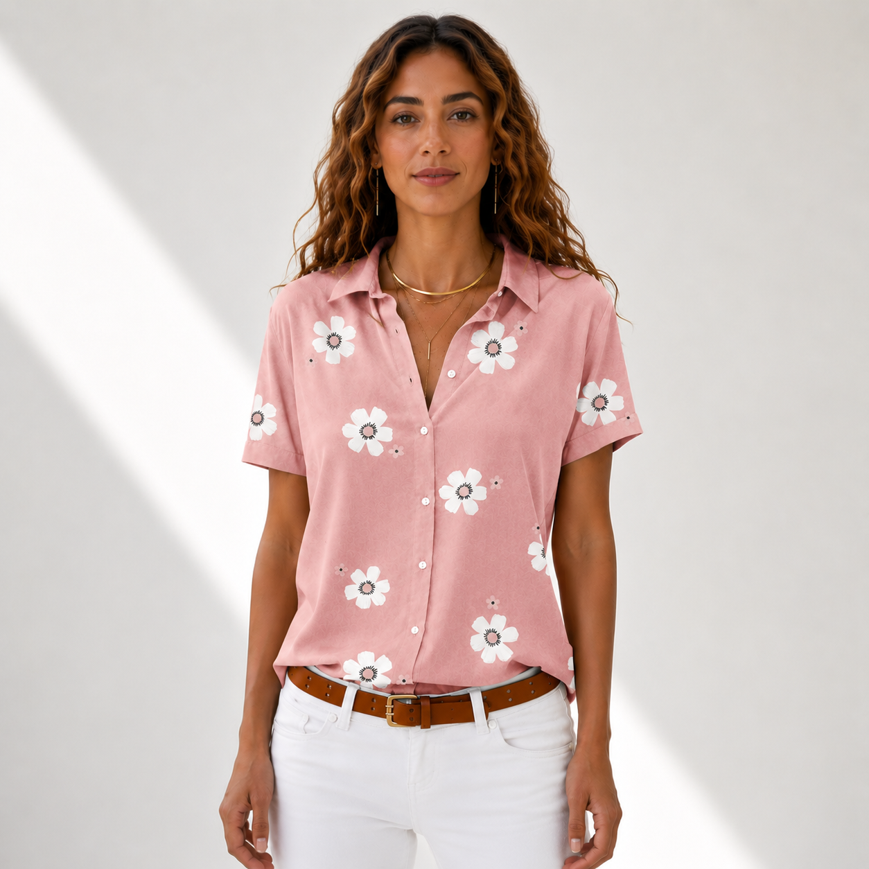 Amelie Floral Button Shirt