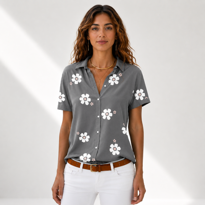 Amelie Floral Button Shirt