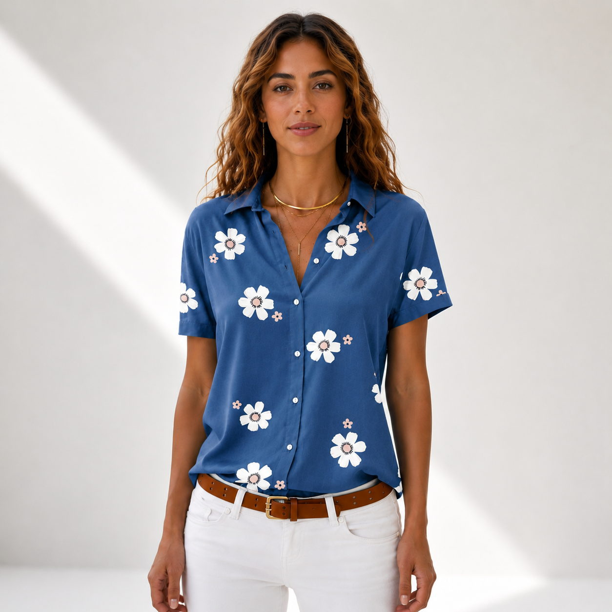 Amelie Floral Button Shirt