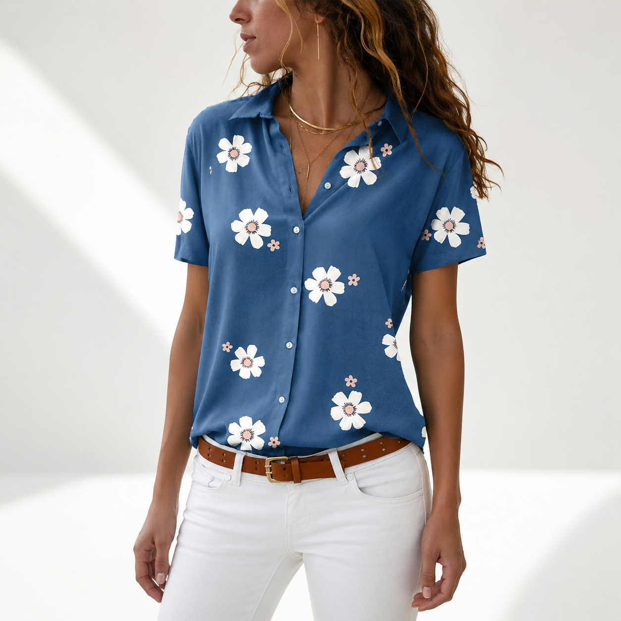 Amelie Floral Button Shirt
