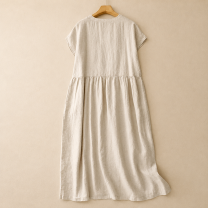 Celestine V-Neck Midi Dress