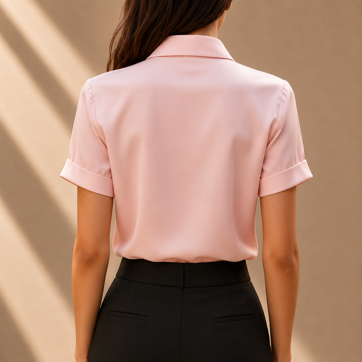 Camille Tie Collar Top