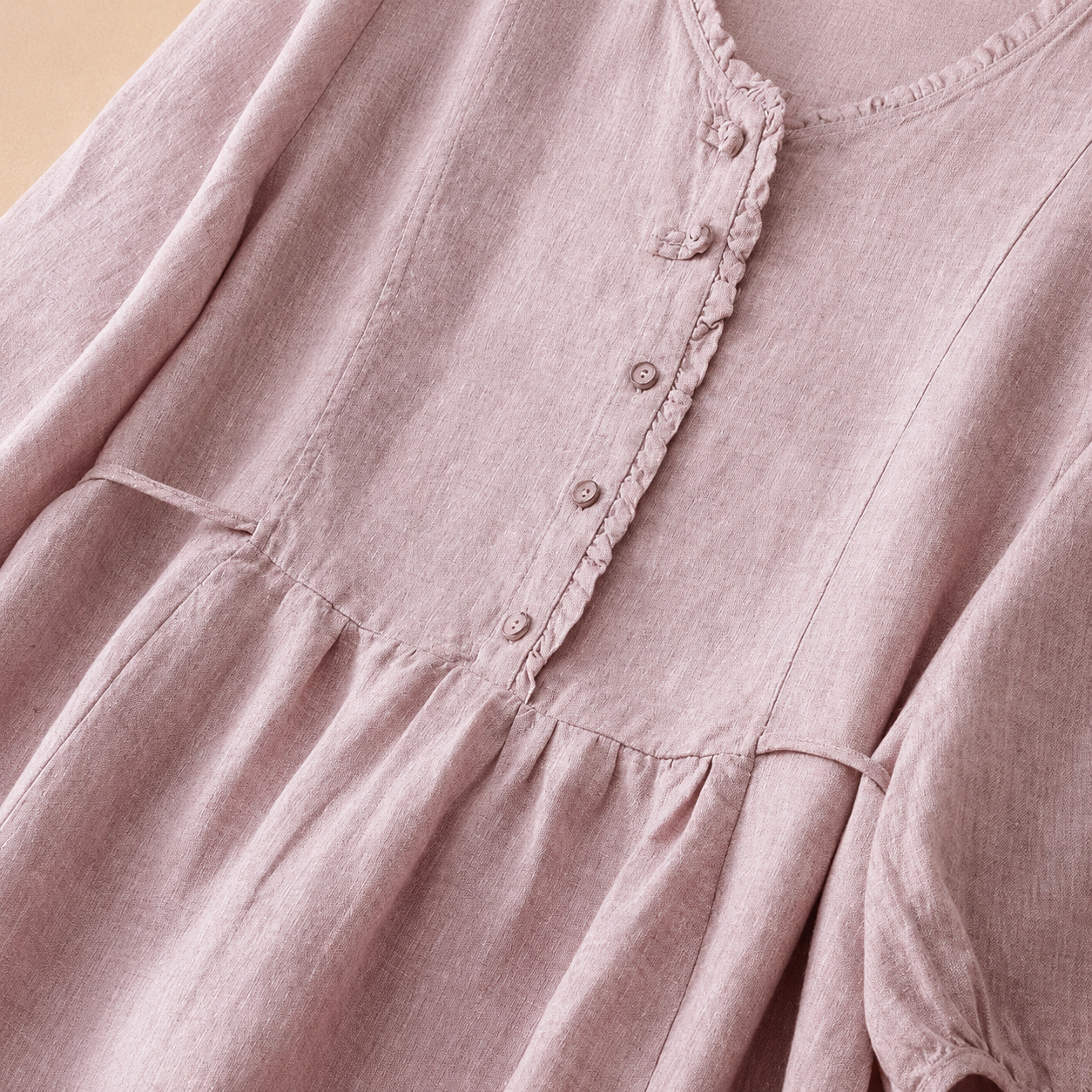 Evienne Relaxed Sleeve Midi Dress