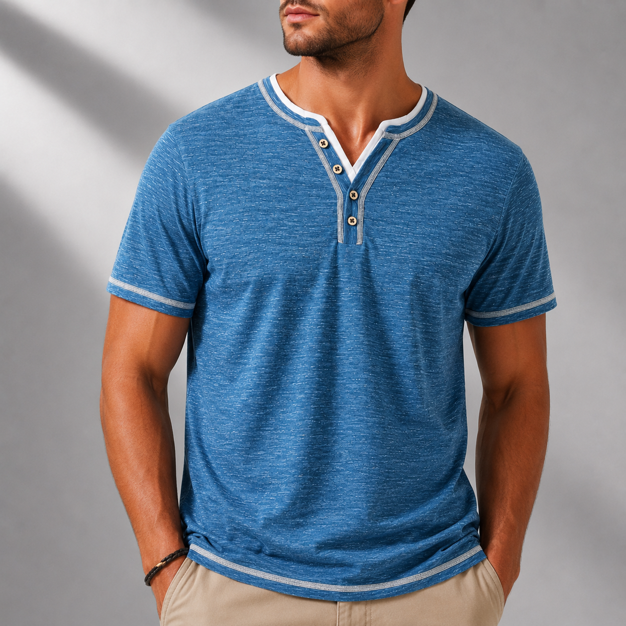 Santino Cotton Linen T-Shirt