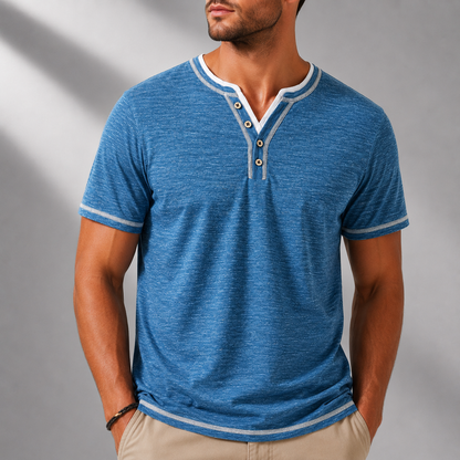 Santino Cotton Linen T-Shirt