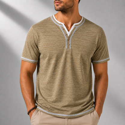 Santino Cotton Linen T-Shirt