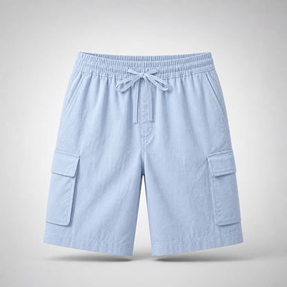 Arlo Relaxed Drawstring Cargo Shorts