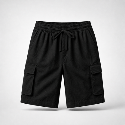 Arlo Relaxed Drawstring Cargo Shorts