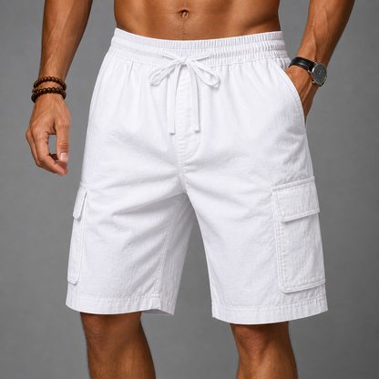 Arlo Relaxed Drawstring Cargo Shorts